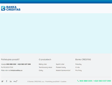 Tablet Screenshot of ib.creditas.cz